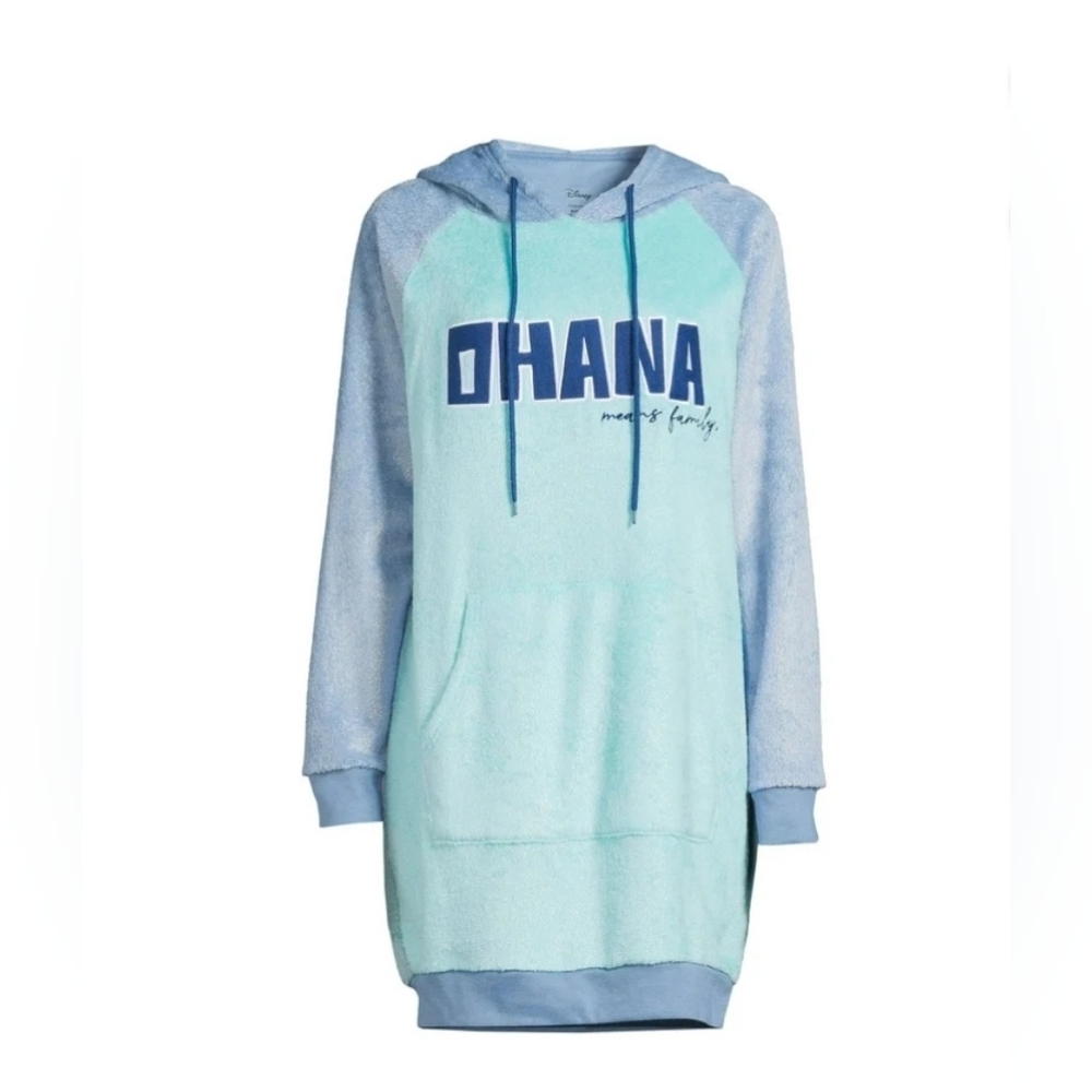 Disney Ohana Hoodie Dress - Blue